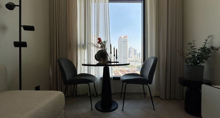 Wohnung zur Miete mit 1 Zimmer in Khlong San, Bangkok