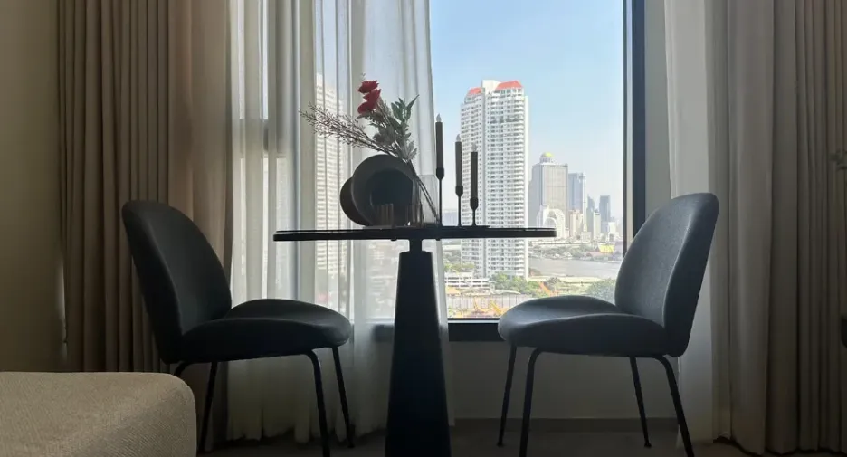 Wohnung zur Miete mit 1 Zimmer in Khlong San, Bangkok