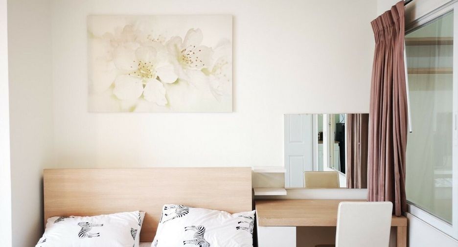 For rent 1 bed condo in Huai Khwang, Bangkok