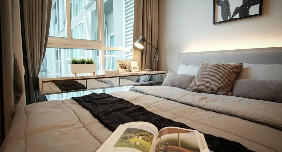 For rent studio condo in Huai Khwang, Bangkok