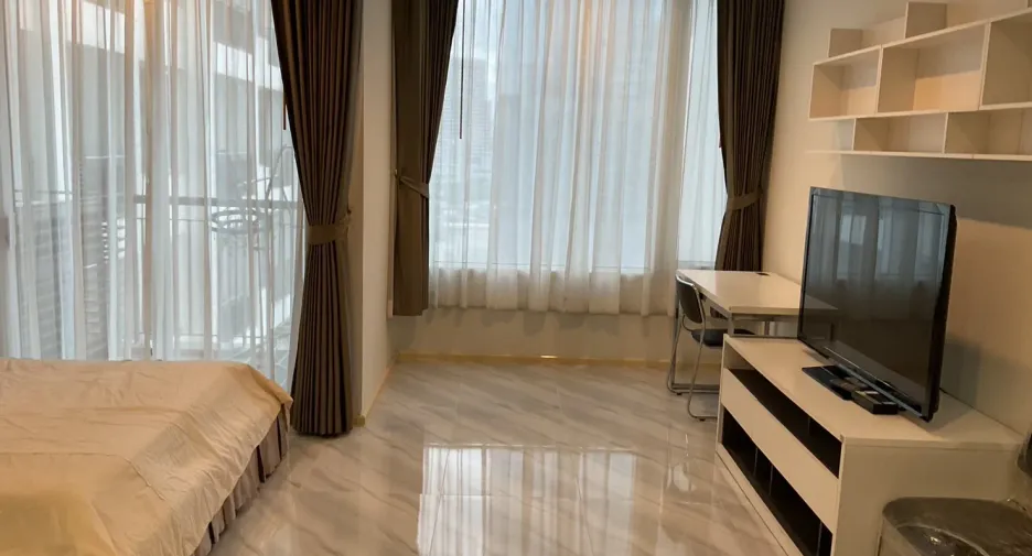 For rent studio condo in Ratchathewi, Bangkok