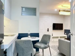 Wohnung zur Miete mit 1 Zimmer in Bang Kapi, Bangkok