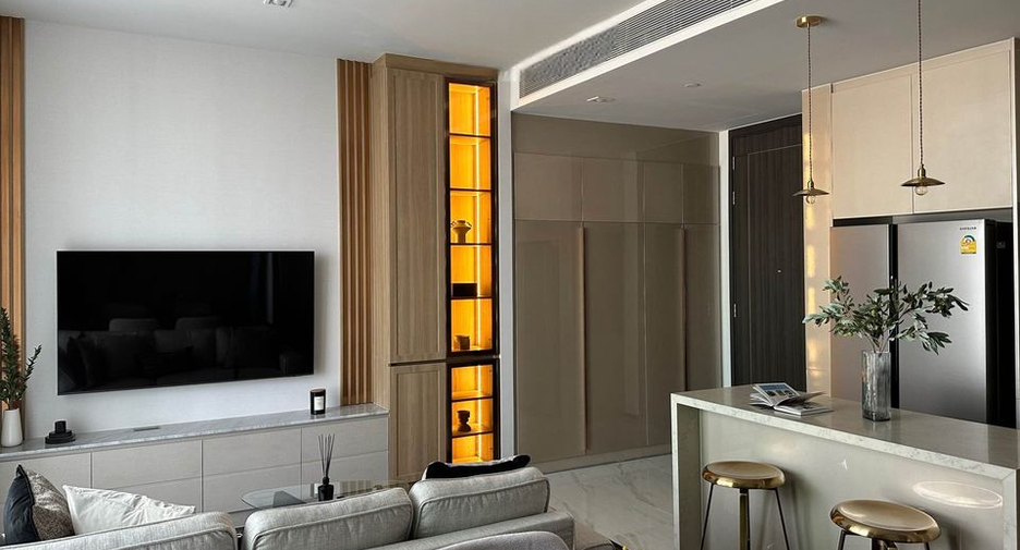 À louer 2 chambres condo à Khlong Toei, Bangkok