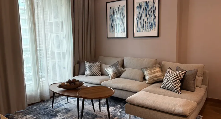 Wohnung zur Miete mit 2 Zimmer in Pathum Wan, Bangkok