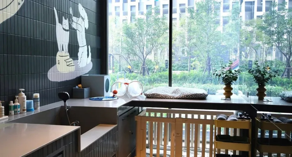For rent 1 bed condo in Bang Kapi, Bangkok