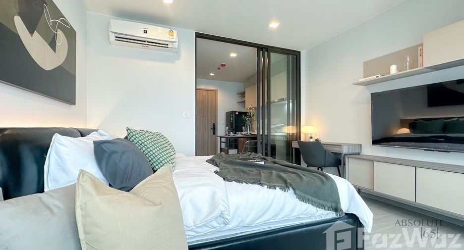 For rent studio condo in Thon Buri, Bangkok
