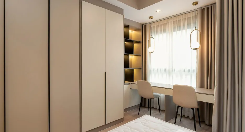 For rent 1 bed condo in Huai Khwang, Bangkok