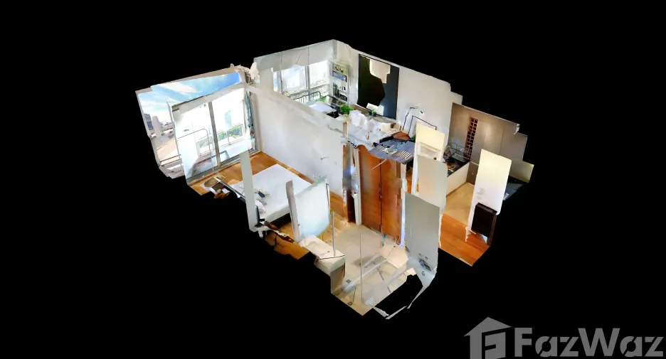 Wohnung zur Miete mit 1 Zimmer in Sathon, Bangkok