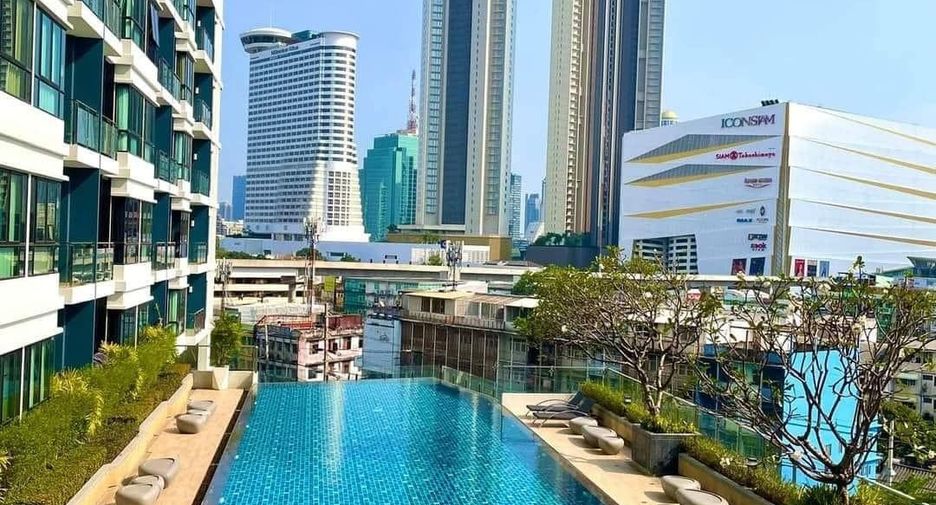 À louer 1 chambre condo à Khlong San, Bangkok