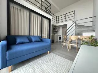For rent 2 bedrooms condo in Bang Phlat, Bangkok