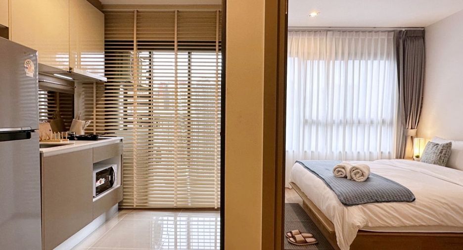 À louer 1 chambre condo à Huai Khwang, Bangkok