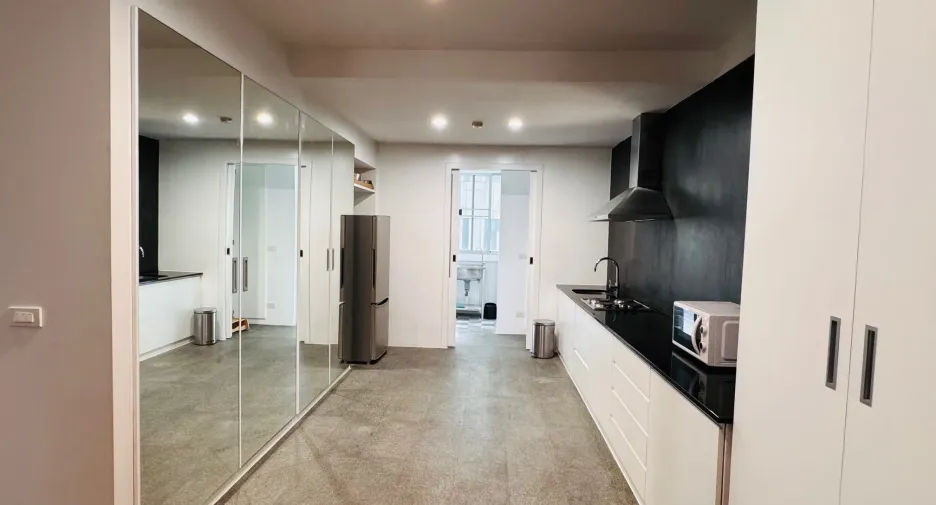 Wohnung zur Miete mit 2 Zimmer in Pathum Wan, Bangkok