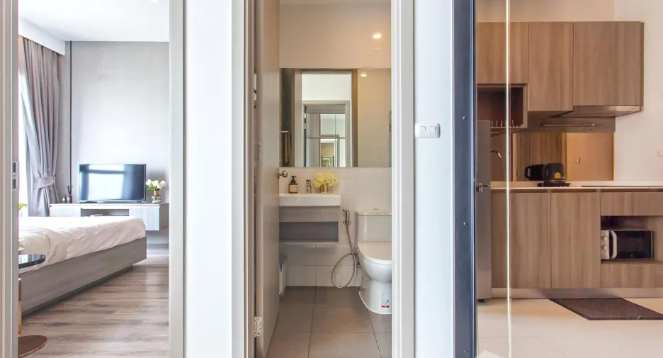 Wohnung zur Miete mit 2 Zimmer in Watthana, Bangkok