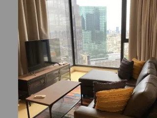 For rent 1 bed condo in Huai Khwang, Bangkok