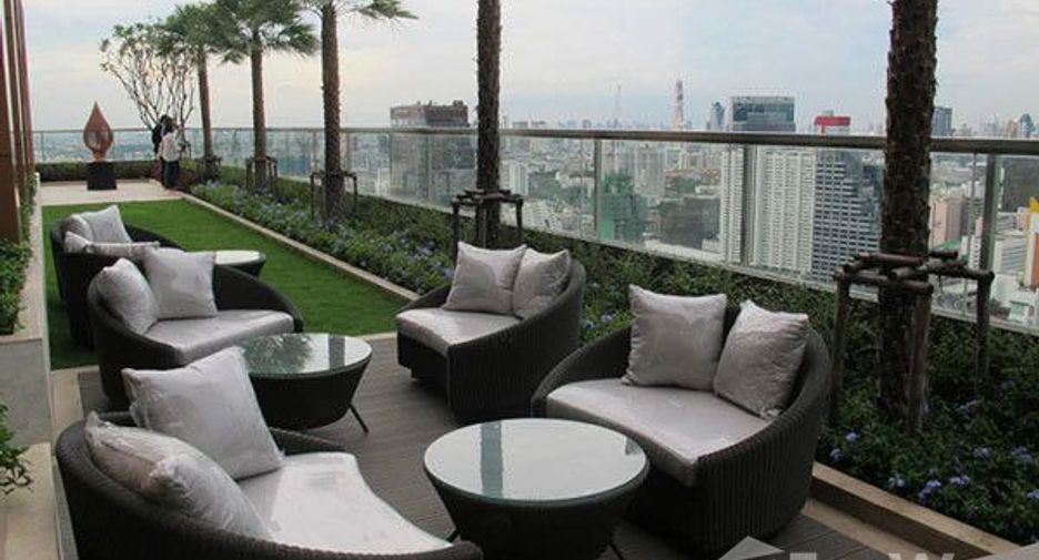 For rent 2 bedrooms condo in Sathon, Bangkok
