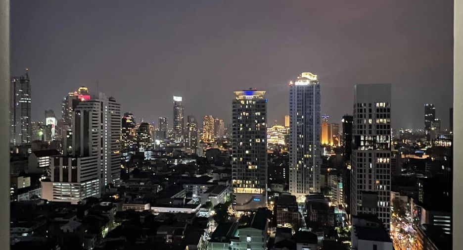 For rent studio condo in Bang Rak, Bangkok