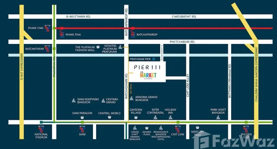 For rent office in Pathum Wan, Bangkok