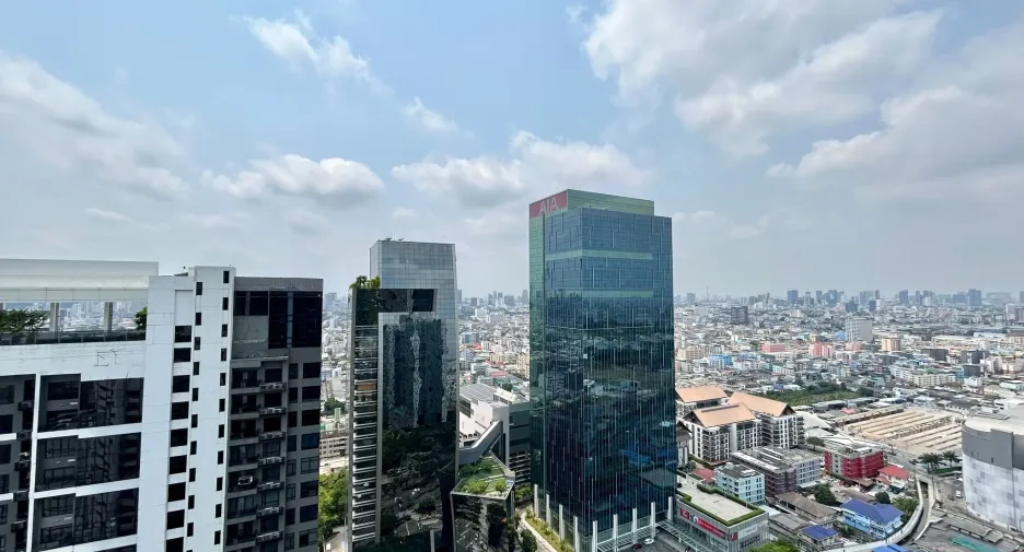 Wohnung zur Miete mit 1 Zimmer in Huai Khwang, Bangkok