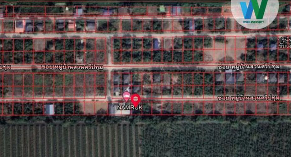 For sale land in Nong Suea, Pathum Thani