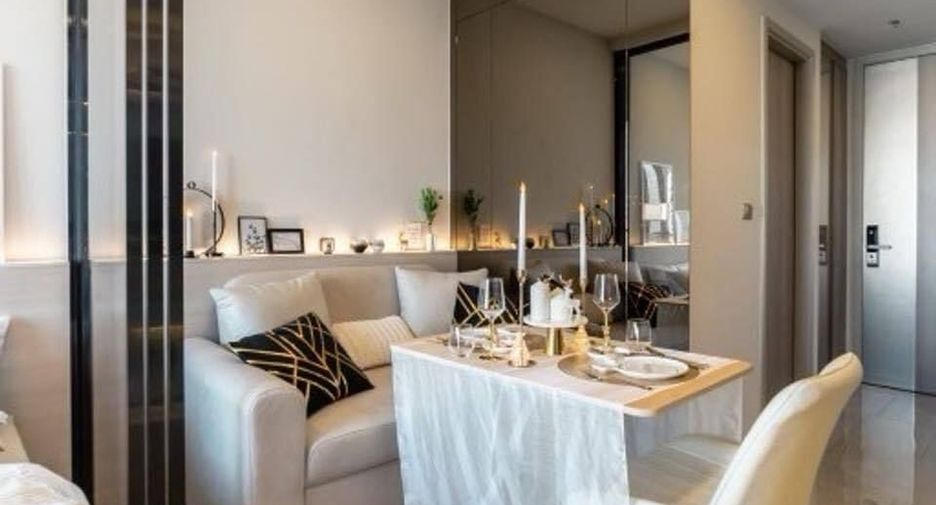 Wohnung zur Miete mit 1 Zimmer in Huai Khwang, Bangkok