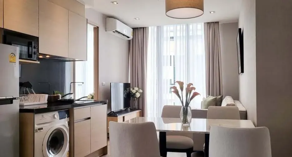 Wohnung zur Miete mit 2 Zimmer in Khlong Toei, Bangkok