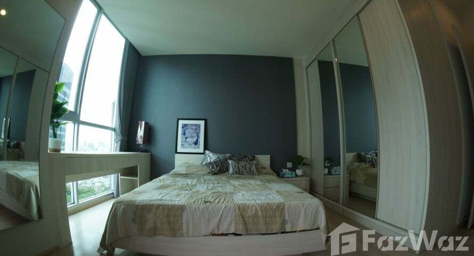 À louer 2 chambres condo à Huai Khwang, Bangkok
