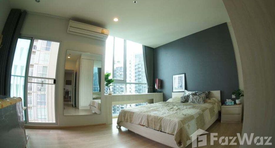 À louer 2 chambres condo à Huai Khwang, Bangkok