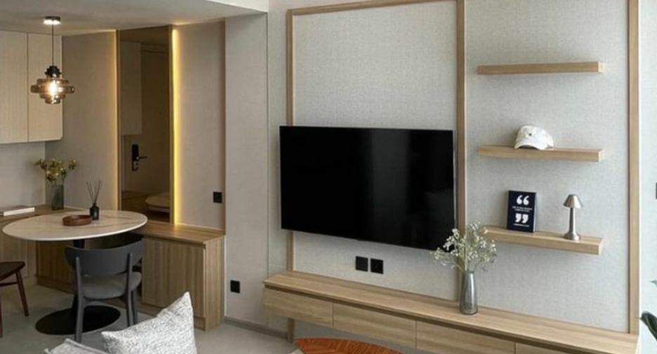 Wohnung zur Miete mit 1 Zimmer in Pathum Wan, Bangkok