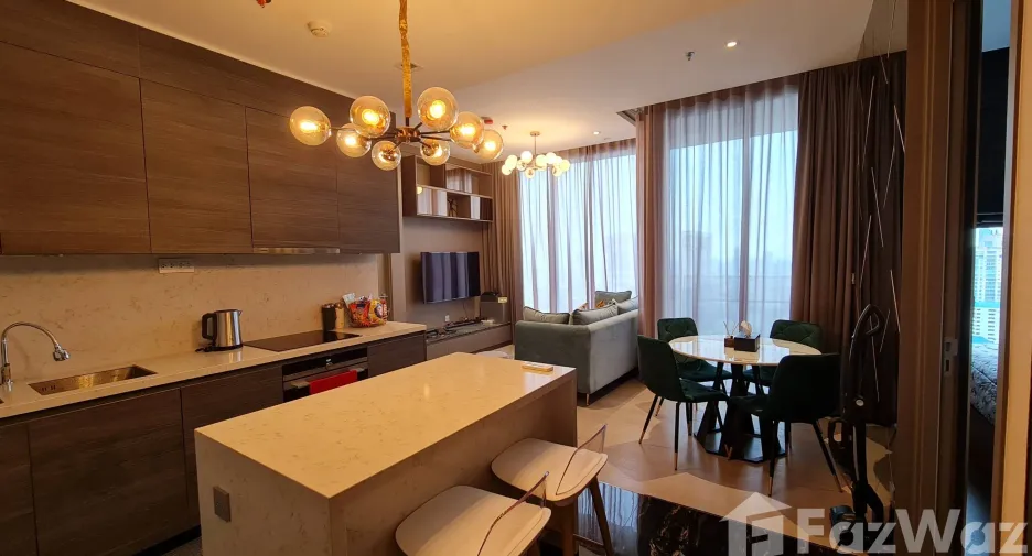 For rent 2 bedrooms condo in Watthana, Bangkok
