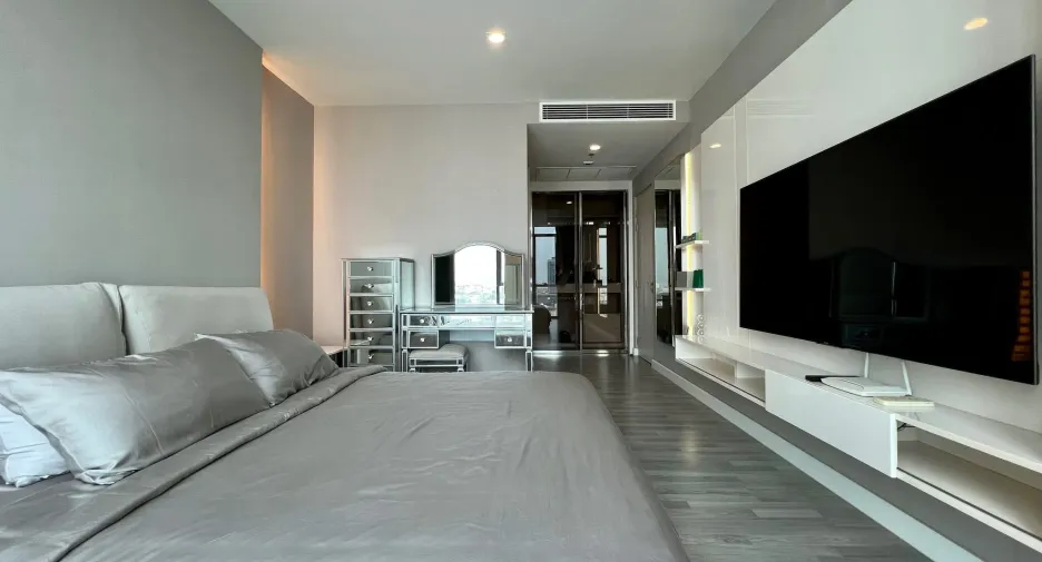 Wohnung zur Miete mit 2 Zimmer in Khlong San, Bangkok