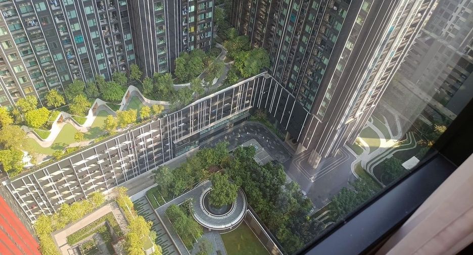 For rent studio condo in Huai Khwang, Bangkok