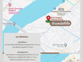 For rent 3 bedrooms condo in Bang Kho Laem, Bangkok