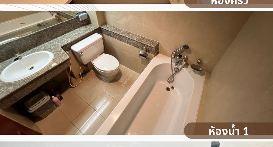 For rent 3 bedrooms condo in Bang Kho Laem, Bangkok