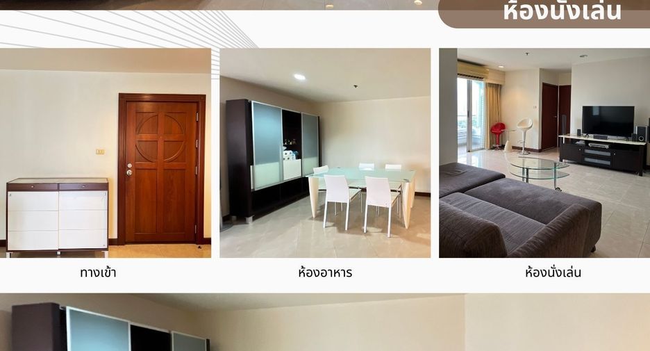 For rent 3 bedrooms condo in Bang Kho Laem, Bangkok