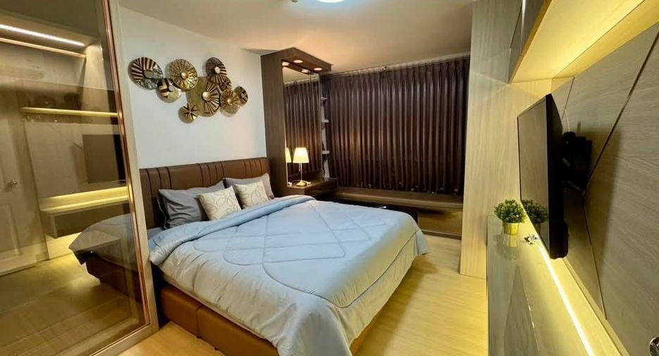 For rent 1 bed condo in Huai Khwang, Bangkok