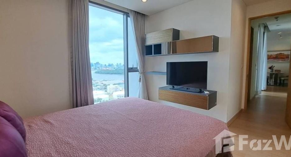 For rent 2 bedrooms condo in Yan Nawa, Bangkok