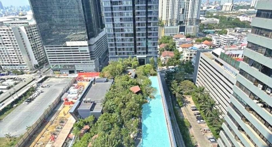For rent 1 bed condo in Huai Khwang, Bangkok