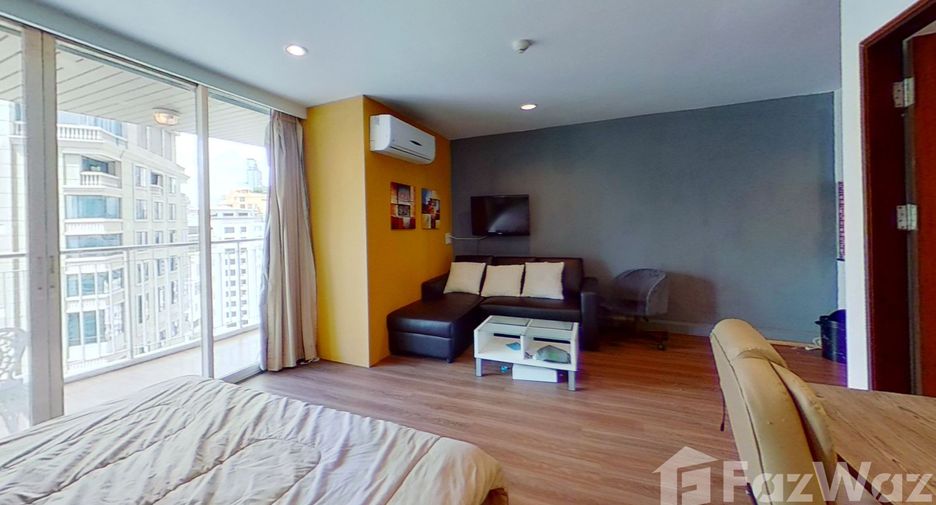 Wohnung zur Miete mit Studio in Pathum Wan, Bangkok