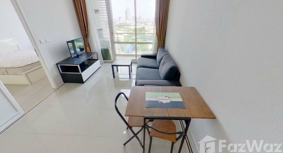 For rent 1 bed condo in Huai Khwang, Bangkok
