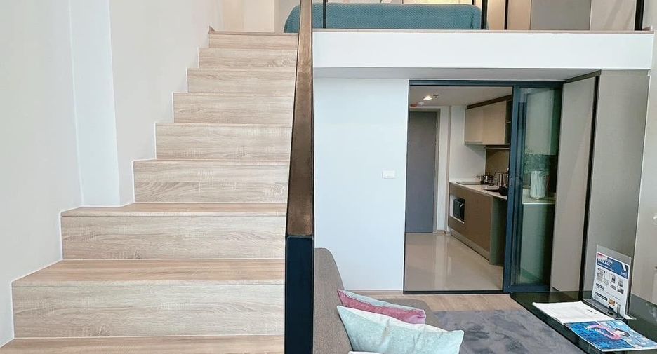 Wohnung zur Miete mit 1 Zimmer in Huai Khwang, Bangkok