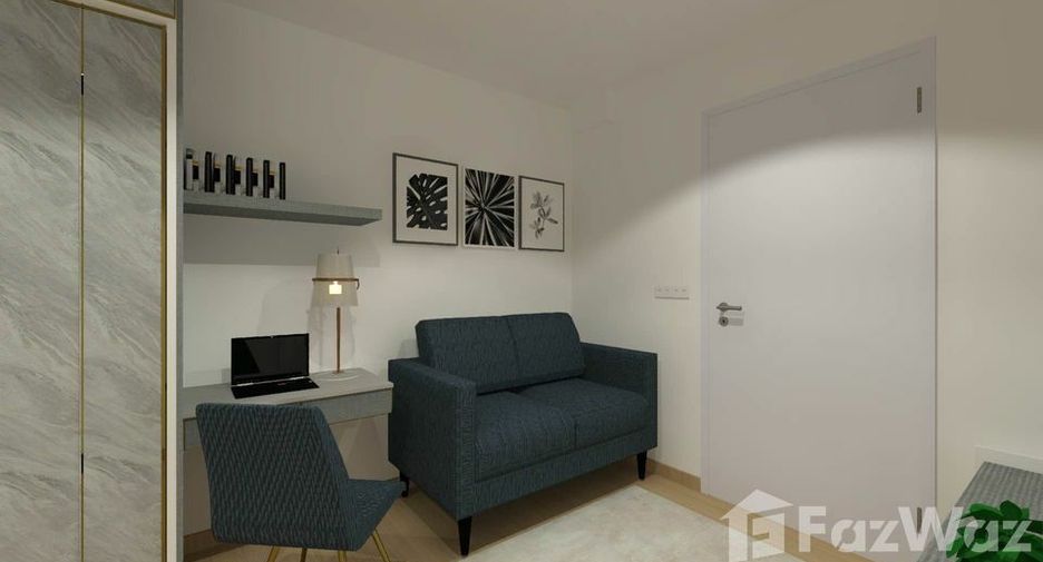 For rent studio condo in Huai Khwang, Bangkok