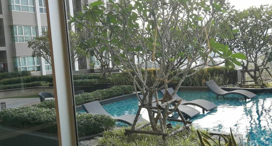 For rent 1 bed condo in Huai Khwang, Bangkok