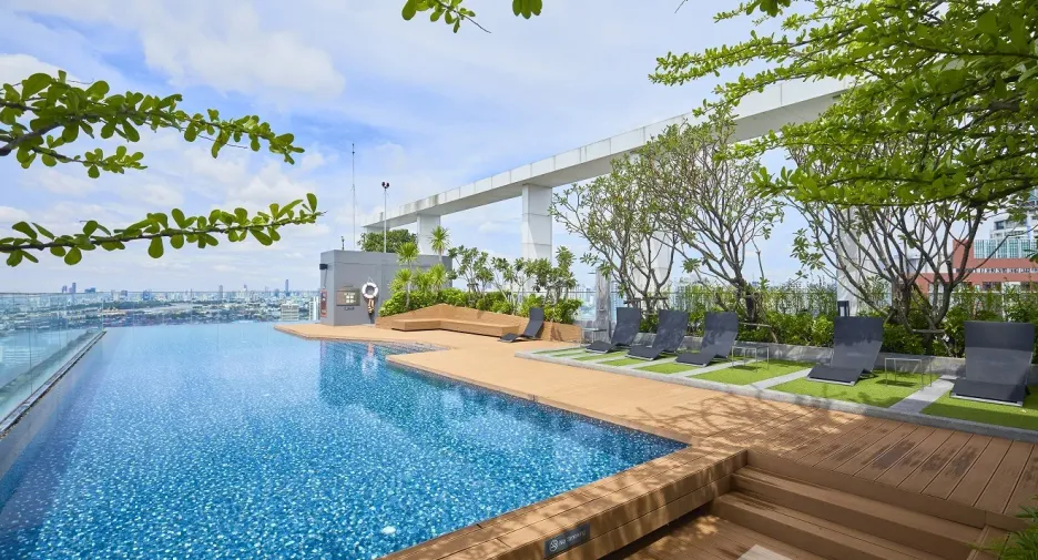 For rent 2 bedrooms condo in Khlong Toei, Bangkok