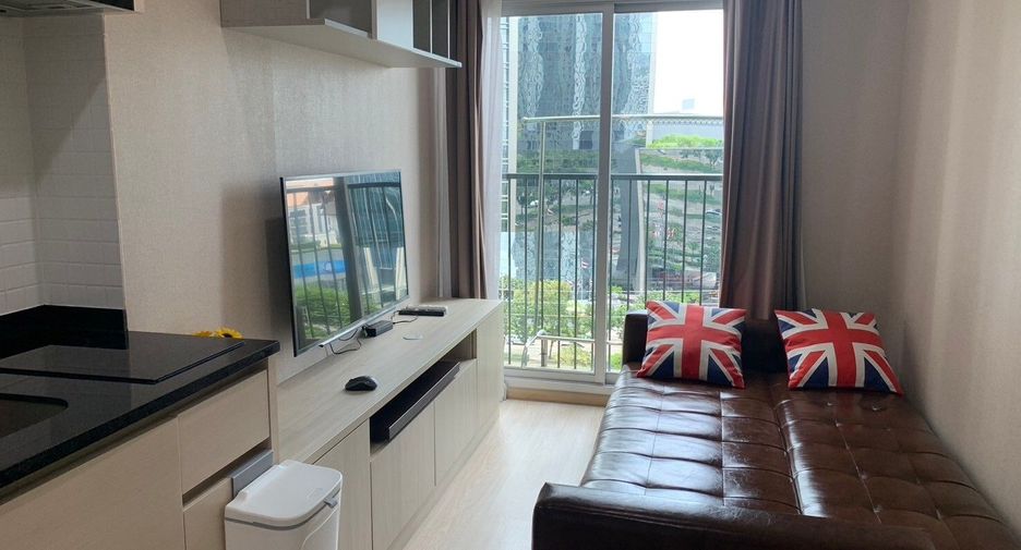 Wohnung zur Miete mit 1 Zimmer in Huai Khwang, Bangkok