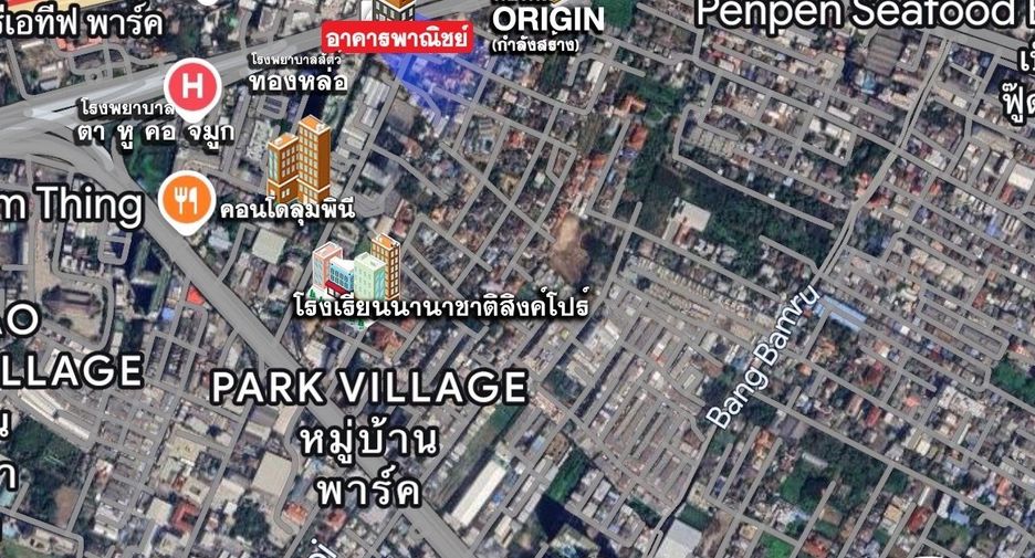 For rent 10 bedrooms townhouse in Bang Phlat, Bangkok