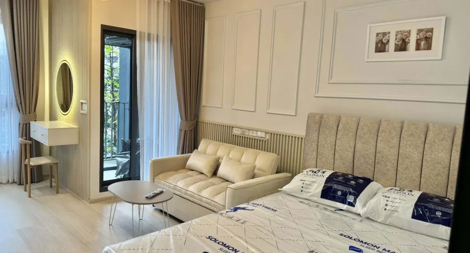 For rent studio condo in Din Daeng, Bangkok