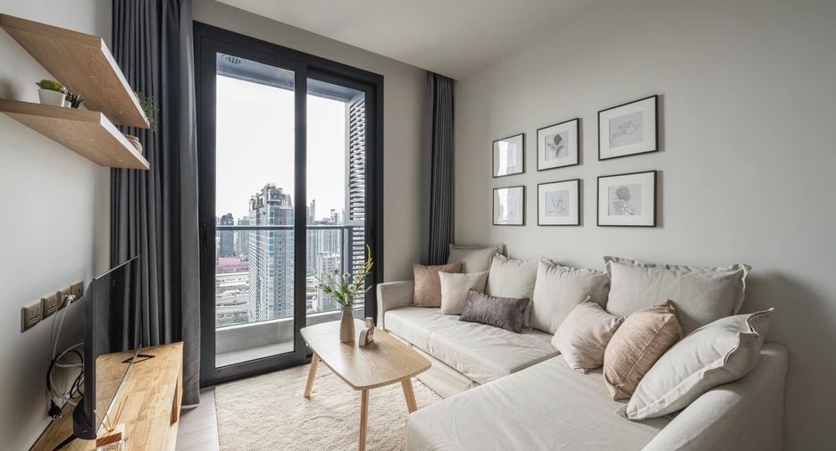 For rent 1 bed condo in Huai Khwang, Bangkok