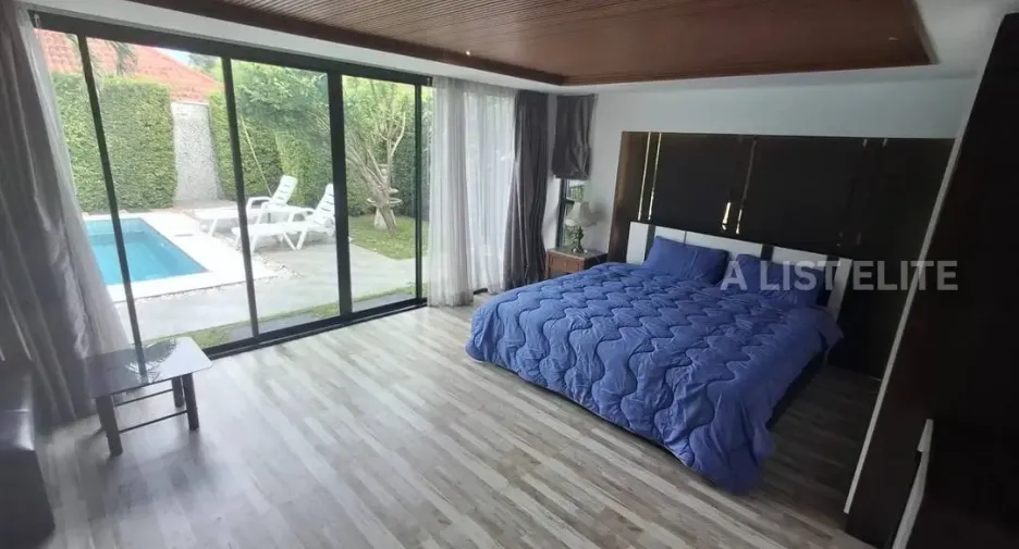 For rent 4 bedrooms house in Bang Lamung, Chonburi