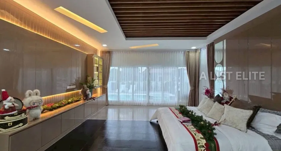 For rent 5 bedrooms house in Bang Lamung, Chonburi