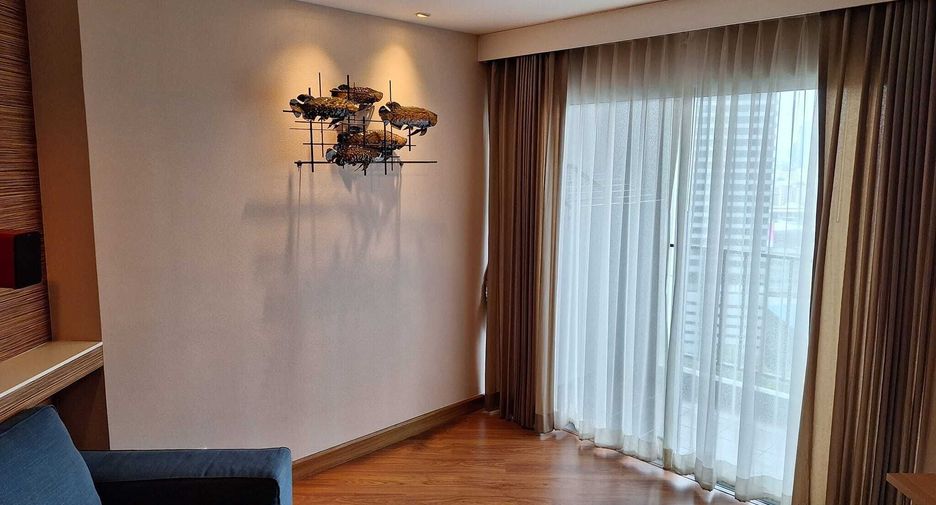 For rent 1 bed condo in Huai Khwang, Bangkok